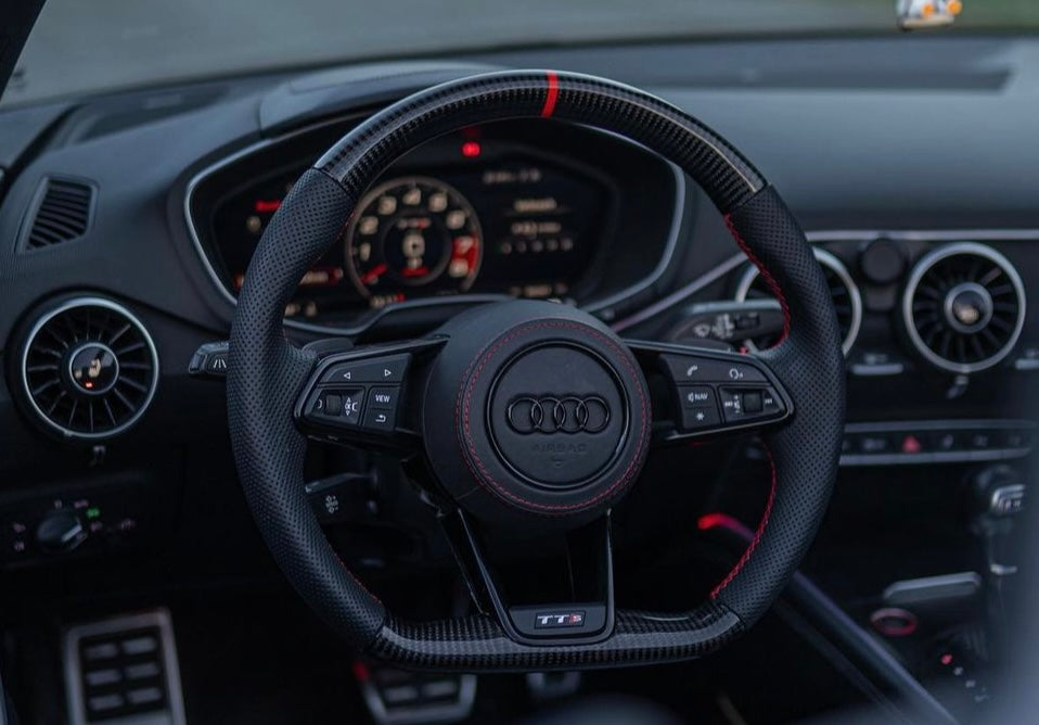 custom steering wheel – Sunset Stance